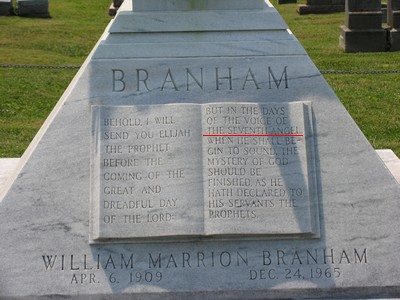 Photo montrant l’inscription « Seventh Angel »