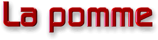 mot pomme