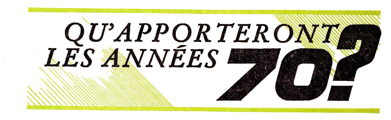 Les années 70