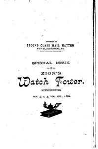The Divine Plan of the Ages (1st edition, 1886)