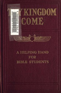 Couverture : Thy Kingdom Come