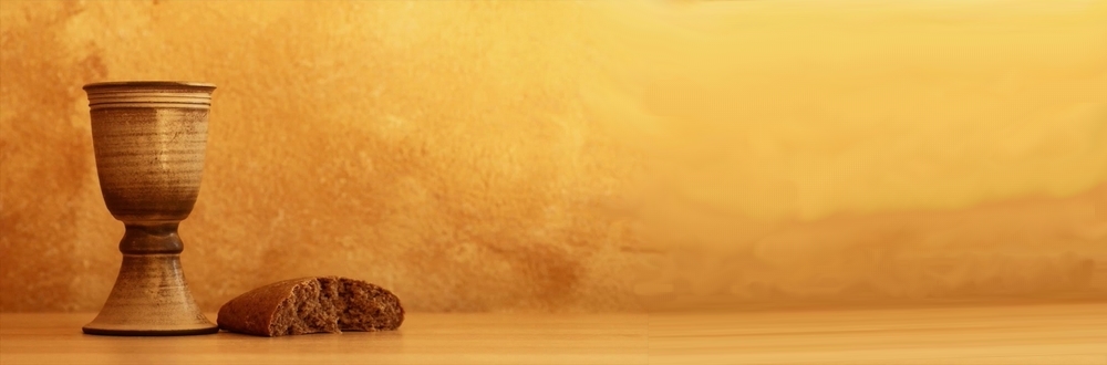 Illustration du pain et du vin