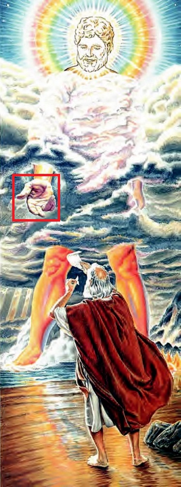 apocalipsis mano Jesus