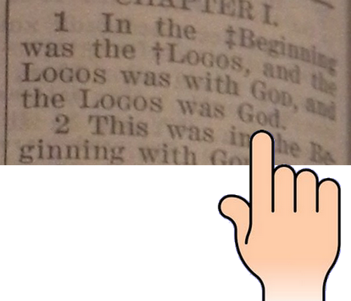 Diaglott Jean 1:1 Closer