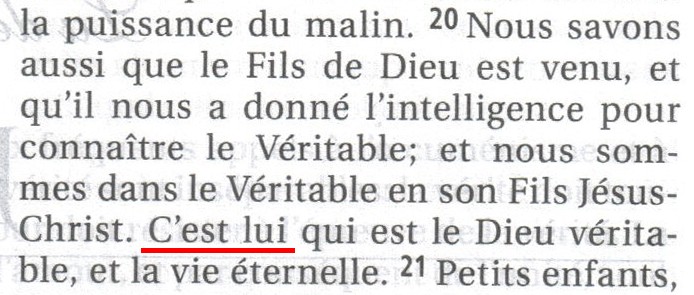John MacArthur 1 Jean 5:20 (détail)
